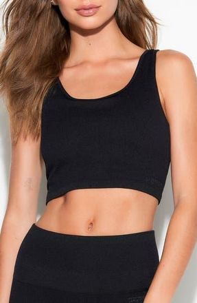 Spiritual Gangster Black Love Longline Sports Bra at Nordstrom Rack, Size X-Small