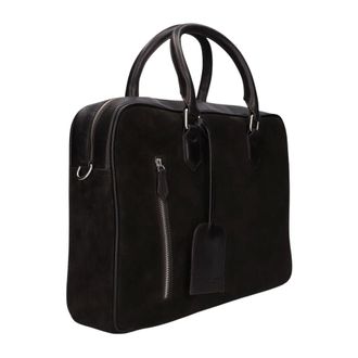 Stefano Lauran Sr177 Suede - Heren - Tassen - Bruin - Maat: ONE Size Su&egrave;de