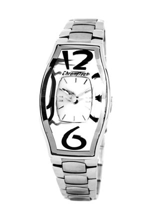 Chronotech Womens CT7932L-52M Ladies Watch - Silver - One Size