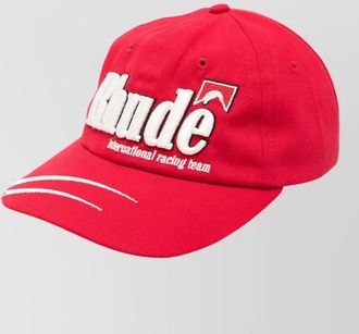 Rhude cotton logo-embroidered cap
