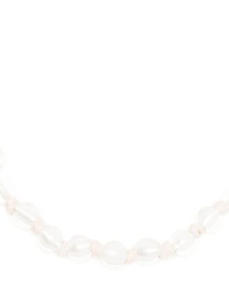 Chloé Collana con perline - Marrone