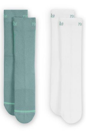 Nike Dri-FIT Everyday Plus 3-Pack Crew Socks in White Multi at Nordstrom, Size Medium