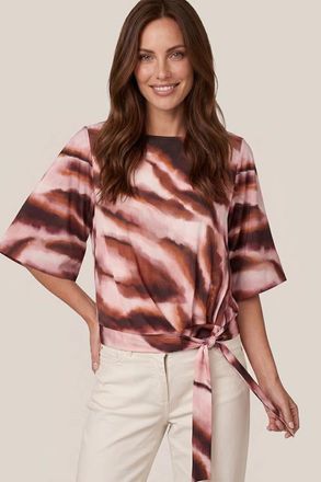 Mart Visser Miley Print Top Roze / Bruin