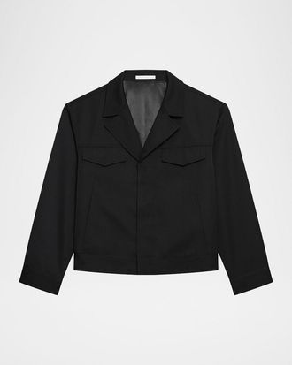Helmut Lang Mens Notch Lapel Utility Jacket