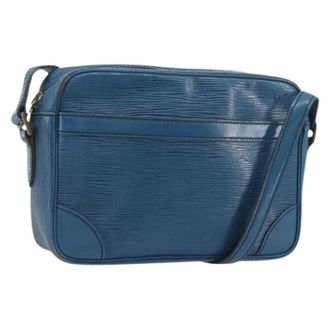 Louis Vuitton Pre-owned Trocadero 23 Schoudertas - Dames - Pre-owned - Blauw - Maat: ONE Size Leer