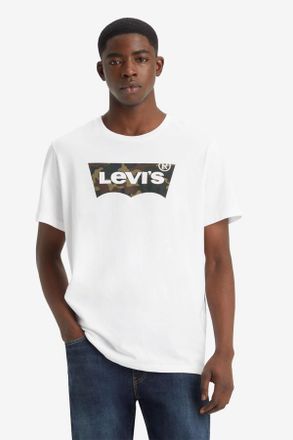 Levi's T-shirt Housemark Original - Uomo - 2XL - Bianco / White