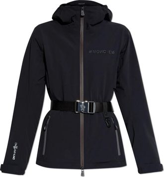 Moncler Grenoble Day-Namic - Dames - Winterjassen - Zwart - M - Leer - Jassen