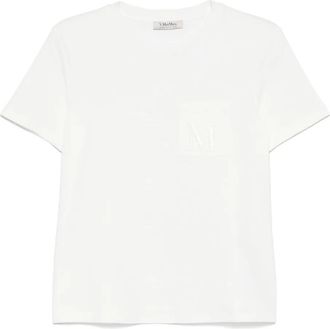 Max Mara T-shirt in cotone - Bianco
