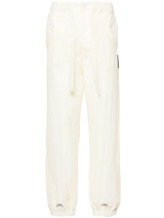 A-Cold-Wall* Cinch crinkled track pants - Neutrals