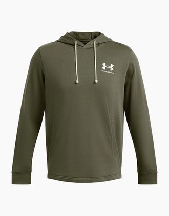 Under Armour Mens Armour Ua Rival Terry Lc Hd Hoody Mens - Green - Size: Regular/36