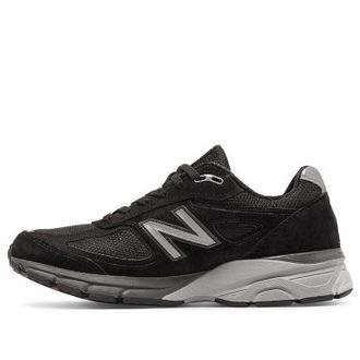 New Balance 990v4 Made in USA Black Silver M990BK4