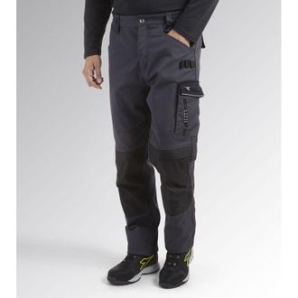 Diadora Pantal&oacute;n De Trabajo Easywork Performance - Antracita 3xl - Es (50/52)