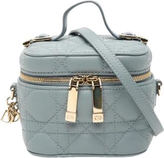 Dior Pre-owned Mini Bags, female, Blue, Size: ONE SIZE Pre-owned Vintage Mini Bag