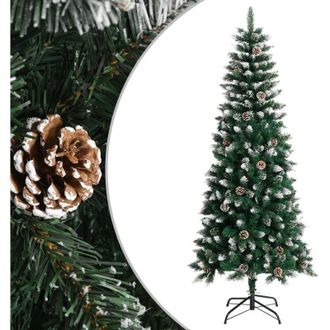 vidaXL Vidaxl - Rbol De Navidad Artificial Con Soporte Pvc Verde 180 Cm