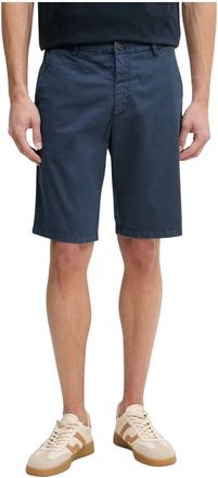 Trussardi Casual Shorts - Heren - Korte Broeken - Blauw - M - Katoen - Korte Broeken