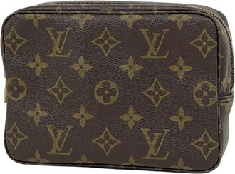Louis Vuitton Brown Monogram Pouch (Pre-Owned)