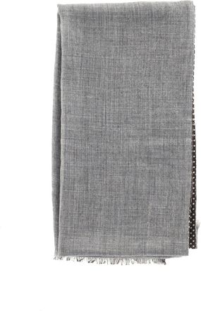 Loro Piana Pre-owned Mens Polka Dot Scarf in Multicolor Cashmere - Multicolour - One Size