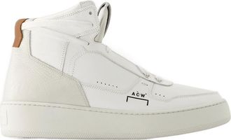 A-Cold-Wall* Mens Sneakers White Leather