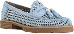 Donald J Pliner Tassel Loafer in Denim at Nordstrom Rack, Size 6
