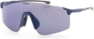 Carrera Mens 99mm Blue Metalized Sunglasses CARDUC033-S-TZQ-99