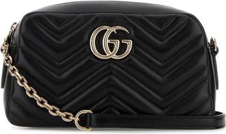 Gucci Black GG Marmont small Crossbody Bag