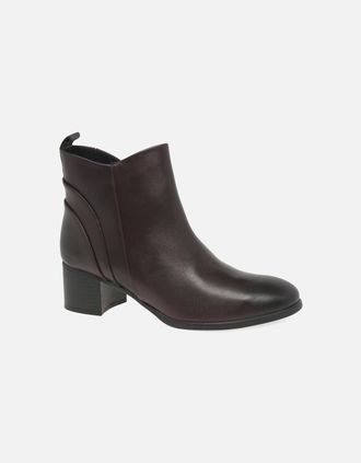 Marco Tozzi Marco Tozzi Womens Luna Womens Ankle Boots - Brown - Size: 5