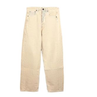 Semicouture Five-Pocket Jeans - female - Semicouture - Loose Fit Jeans - Beige - W29 - Jeans