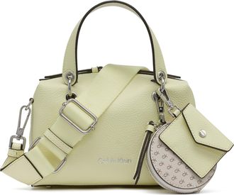 Calvin Klein Women Cali Mini Satchel Crossbody, Endive, One Size