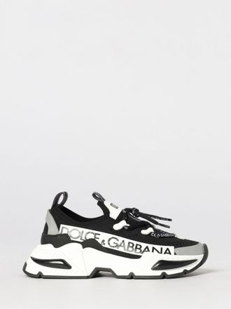 Dolce & Gabbana Airmaster Mesh and Leather Sneakers