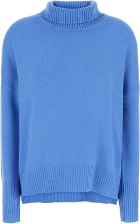 Lisa Yang Heidi Sweater - Dames - Cashmere truien - Blauw - S - Kasjmier - Truien & Vesten