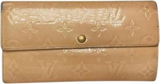 Louis Vuitton Pre-owned Metis Portemonnee - Dames - Vintage Accessoires - Beige - ONE Size - Leer - Vintage