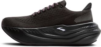 Brooks Womens Glycerin Max Running Shoes In Black/orchid Ice/grey