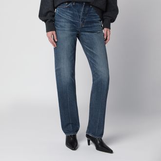 Toteme Jeans slim blu in denim