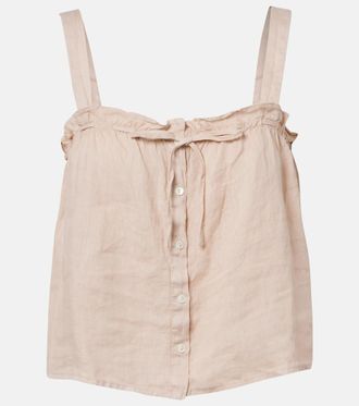 Velvet Izzie linen top
