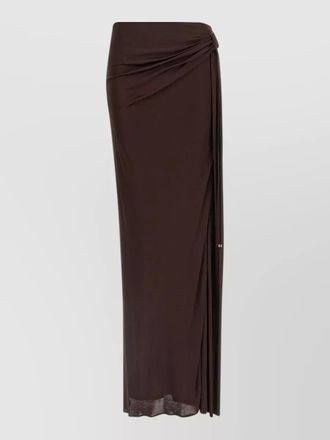Elisabetta Franchi viscose asymmetric skirt