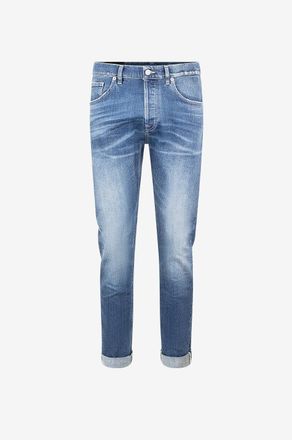 Dondup Ausgewaschene Slim-Fit-Jeans Icon
