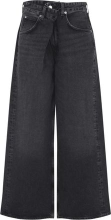 A Gold E Jeans, Dames, Zwart, W27, Katoen, Vana Jean