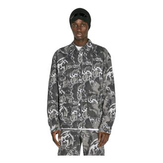 Han Kjobenhavn Shirts - Heren - Zomerjassen - Grijs - XL - Katoen - Jassen