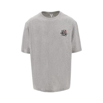 Loewe Jersey t-shirt with Anagram embroidery Man XL