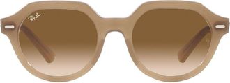 Ray-Ban Occhiali da sole Gina con logo - Marrone