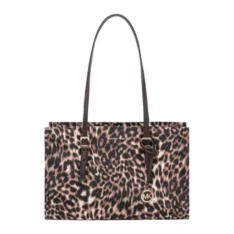 Michael Kors Zadie Medium Shopper - Dames - Tassen - Veelkleurig - Maat: ONE Size Poliester