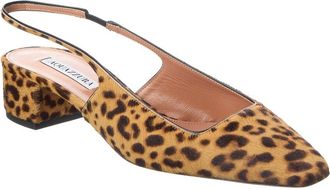 Aquazzura Ginza 35 Haircalf Slingback Pump