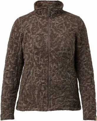 Ivanhoe of Sweden Tuva Jaquard Wolljacke f&uuml;r Damen | braun