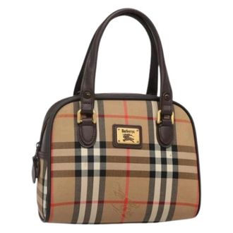 Burberry Pre-owned Vintage Handtas - Dames - Vintage Handtas - Beige - ONE Size - Vintage