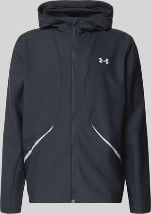 Under Armour Regular Fit Jacke mit Logo-Print Modell Unstoppable in Black, Gr&ouml;&szlig;e XXXL