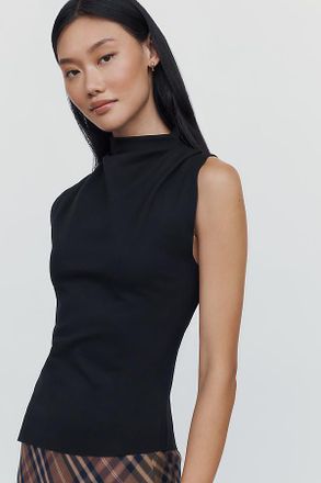 Esth&eacute; Draped Asymmetrical Top