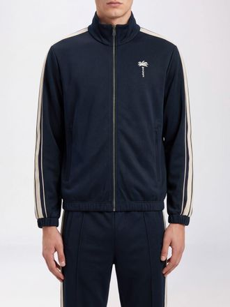 Palm Angels Sweatshirt Men color Blue