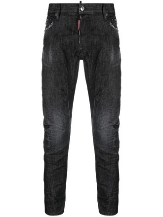 Dsquared2 Slim-fit jeans - Zwart