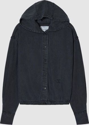 Closed Chemise &agrave; Capuche Black
