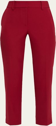 Milly Nicola Cropped Slim Cady Pants